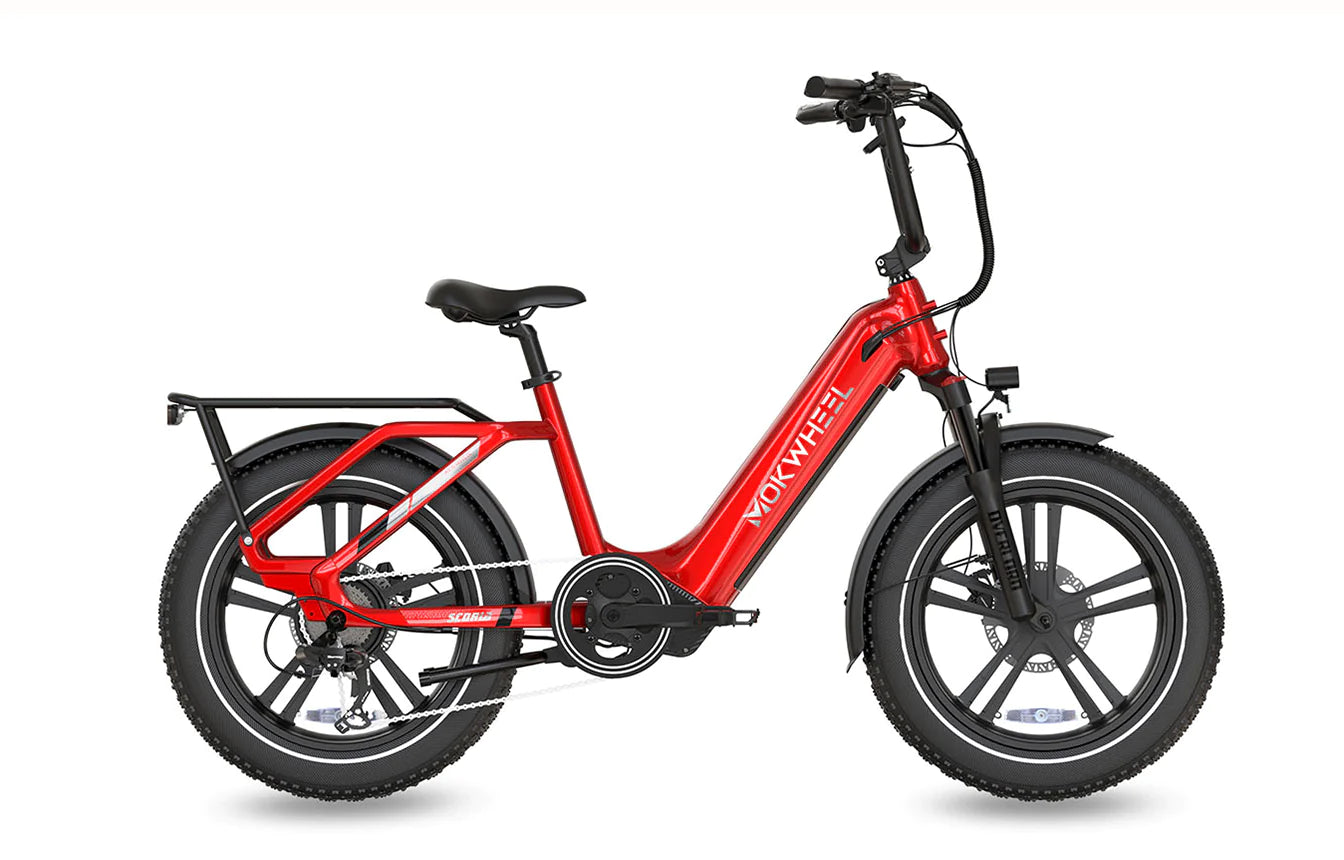 Mokwheel Scoria 20" x 4" Fat Tire Ebike 750 watt 48V19.6AH Samsung