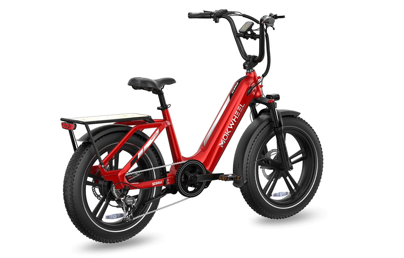 Mokwheel Scoria 20" x 4" Fat Tire Ebike 750 watt 48V19.6AH Samsung