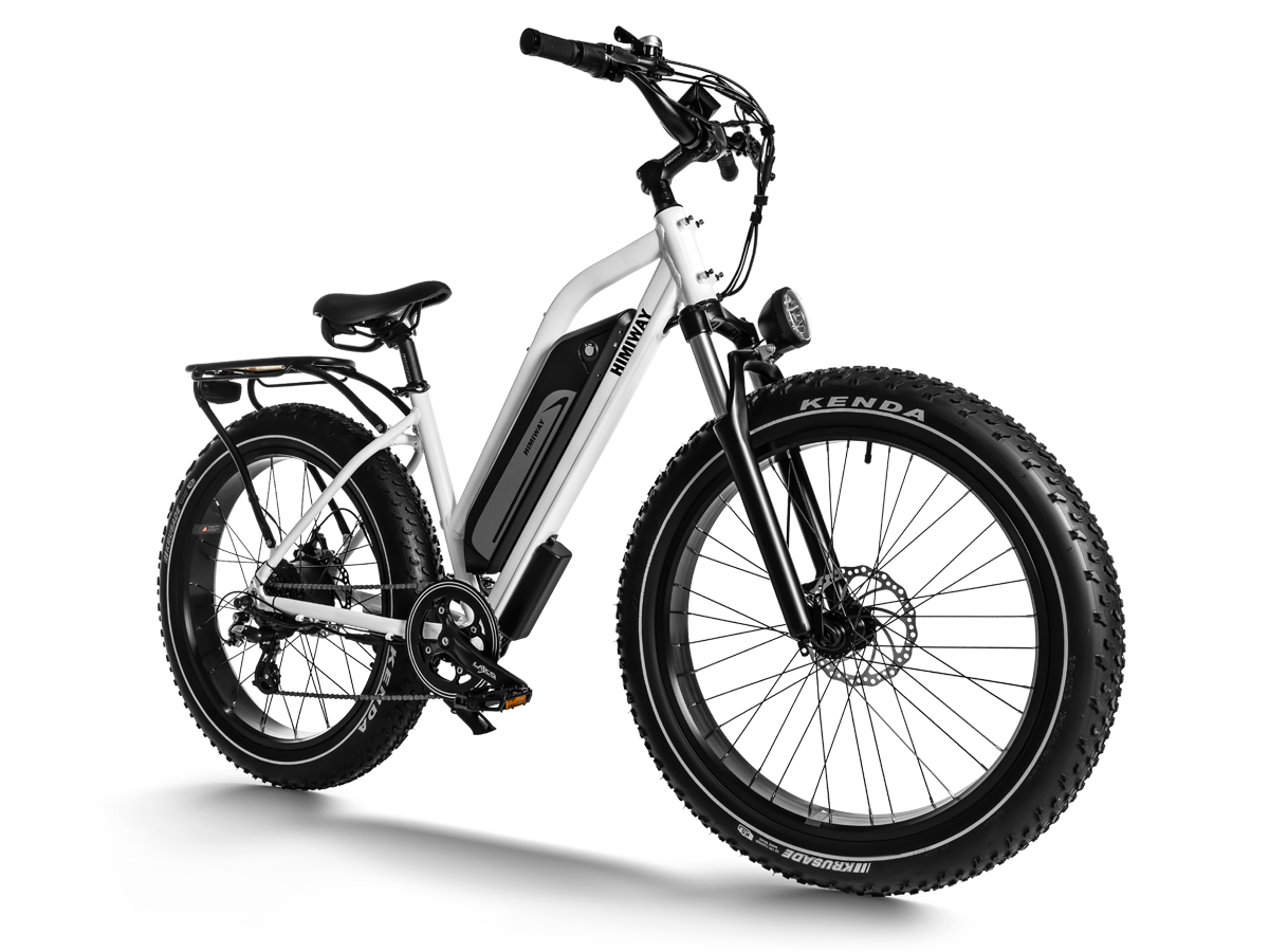 Himiway Cruiser Step-Thru 750 watt 48v 17.5ah Long Range Fat Tire ebike
