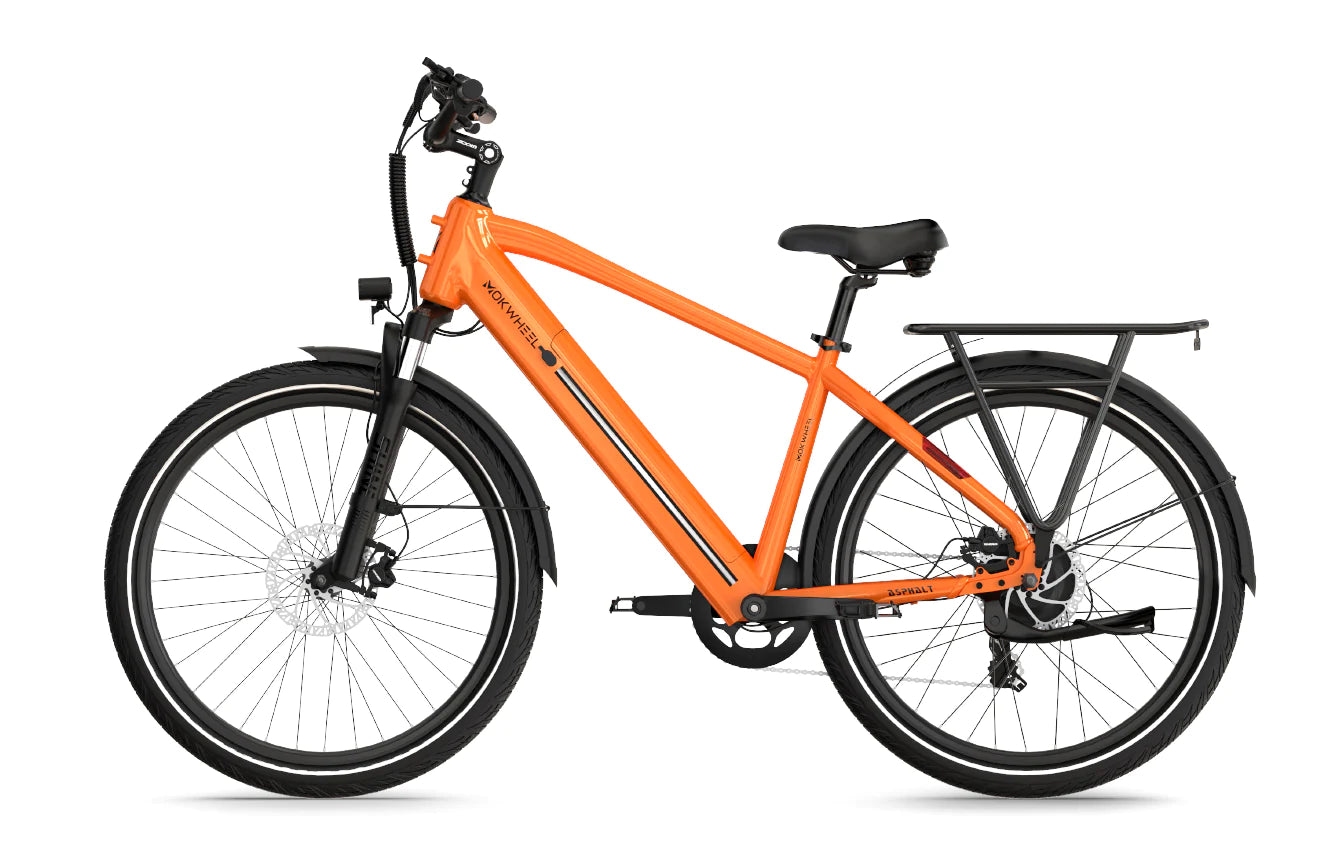 Mokwheel Asphalt Commuter Ebike 500 watt 48V14.7AH Samsung Power