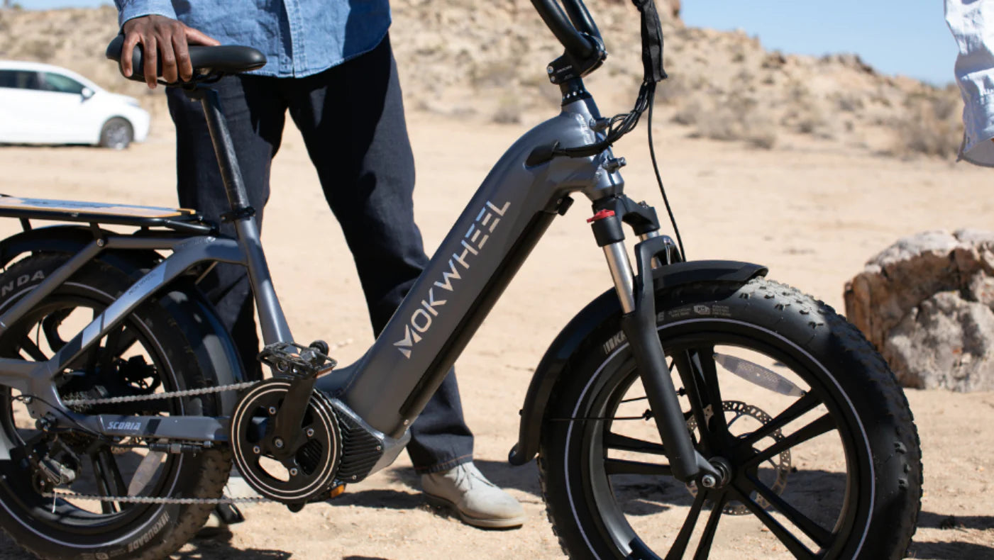 Mokwheel Scoria 20" x 4" Fat Tire Ebike 750 watt 48V19.6AH Samsung