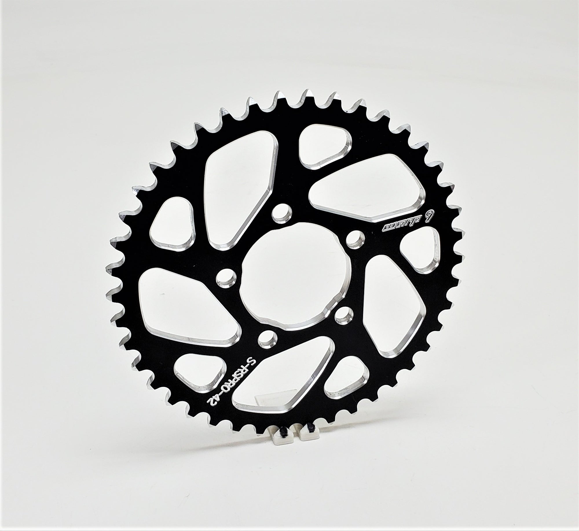 Warp 9 E-Moto Sprocket 42t, 420 Chain, Black