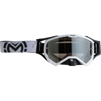 Moose Offroad XCR Goggle White/Black, Smoke Lens