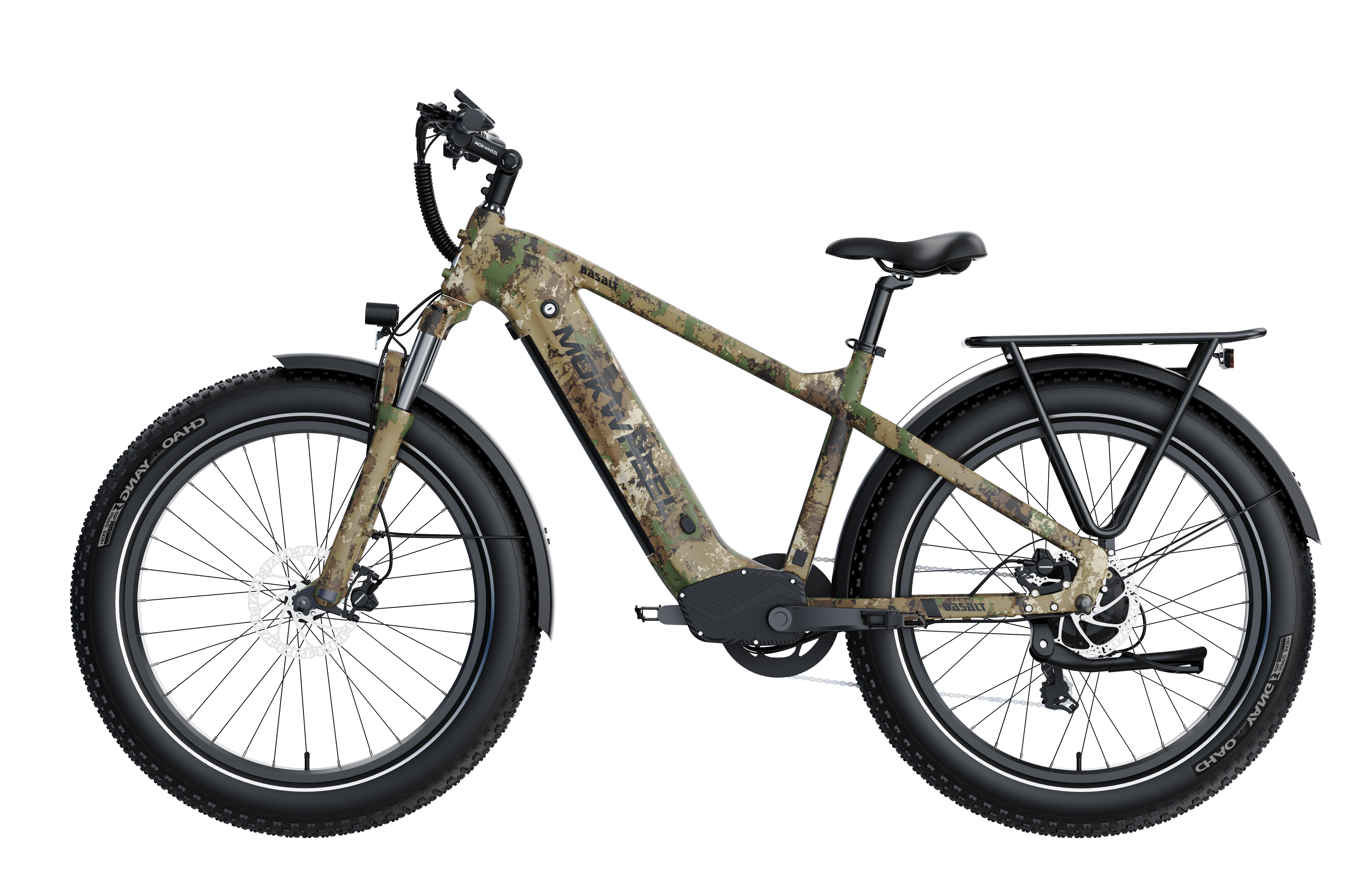 Mokwheel Basalt All-Terrain Ebike 750 watt 48V19.6AH Samsung