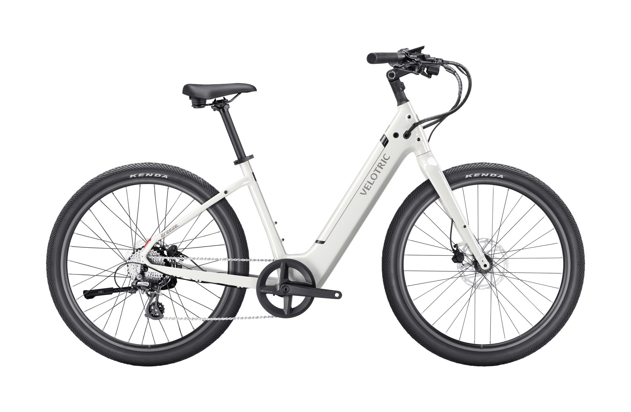 one wheel electric bicycle Velotric Breeze 1 Cruiser Ebike, Regular / Ocean Mist