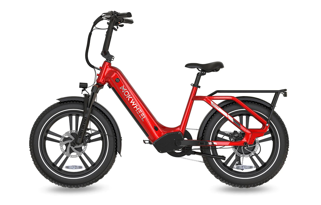 Mokwheel Scoria 20" x 4" Fat Tire Ebike 750 watt 48V19.6AH Samsung