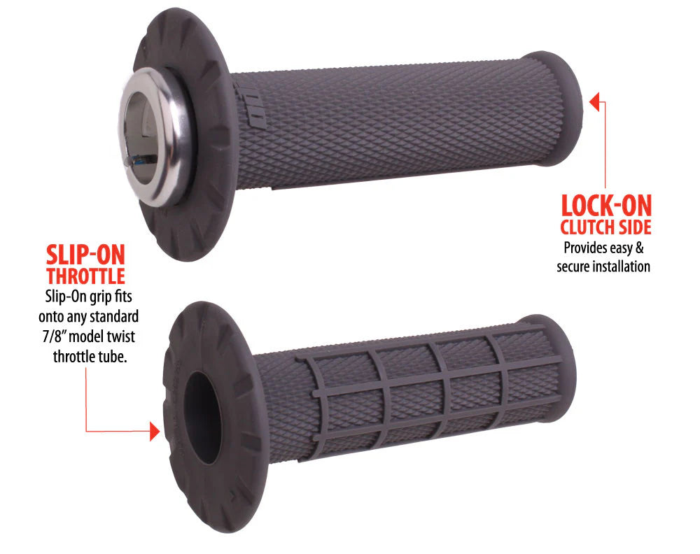 ODI Universal Lock-On Half Waffle Grips