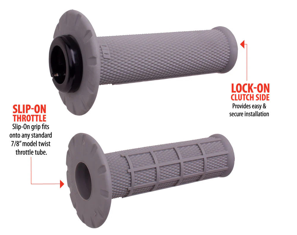 ODI Universal Lock-On Half Waffle Grips