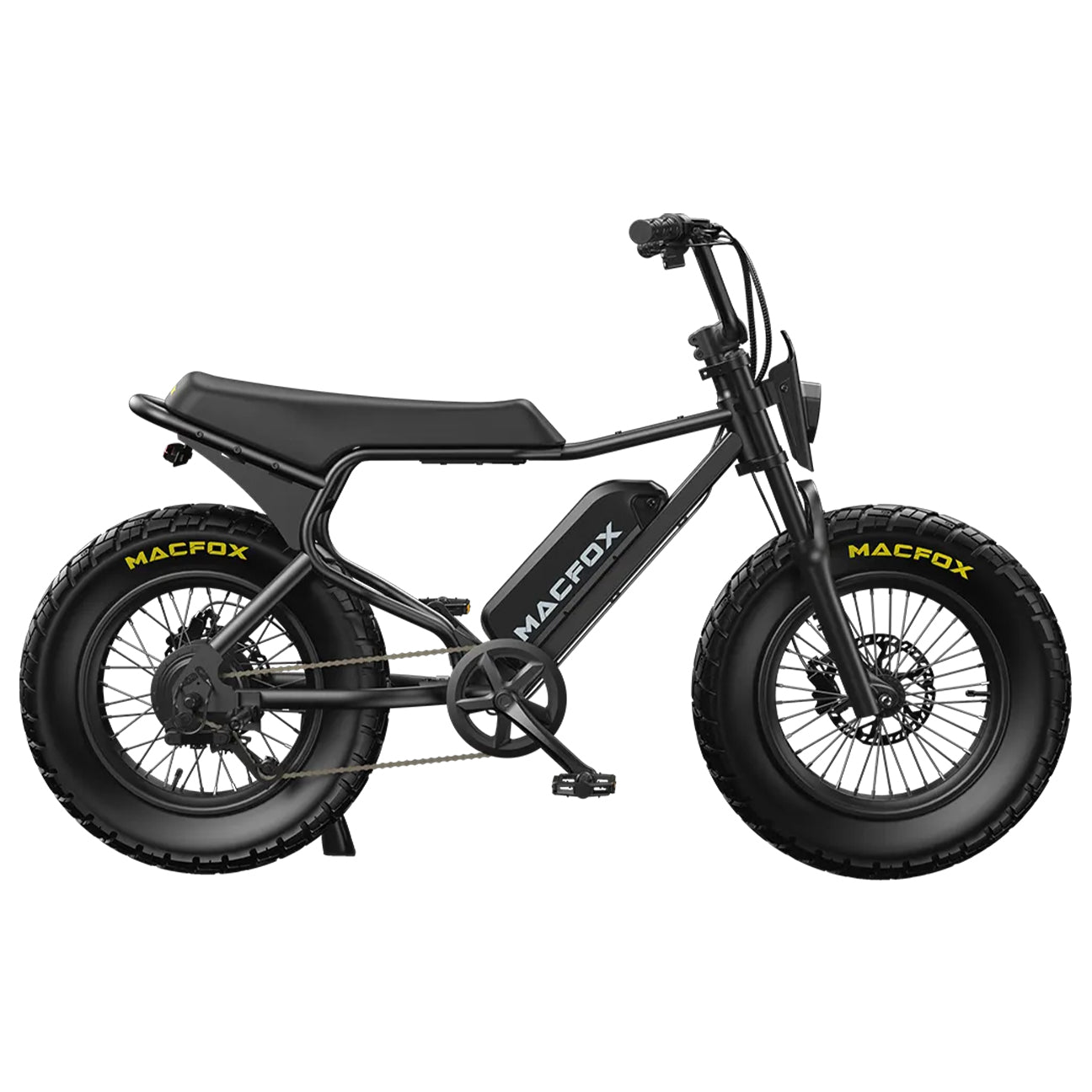 MACFOX X7L Fat Tire Ebike Black