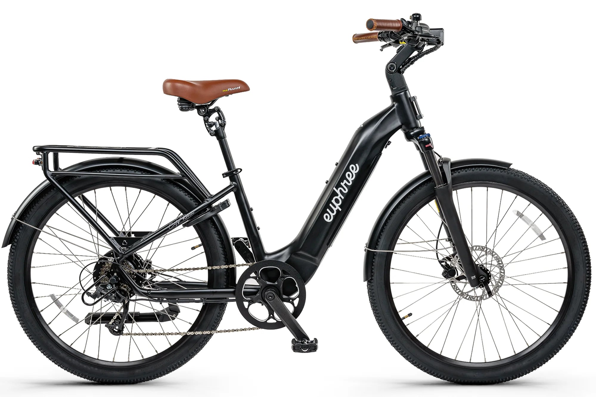 Euphree City Robin X+ Ebike 500 watt 48V14AH Samsung – Power ON Ebikes