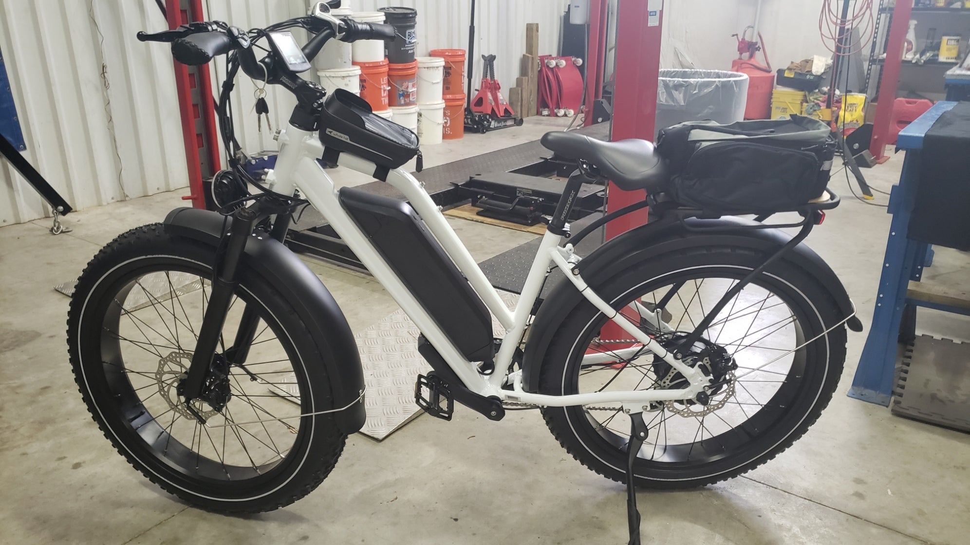 Himiway Cruiser Step-Thru 750 watt 48v 17.5ah Long Range Fat Tire ebike