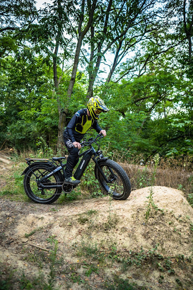 HIMIWAY ZEBRA 750 watt 48v 20ah Long Range Fat Tire ebike