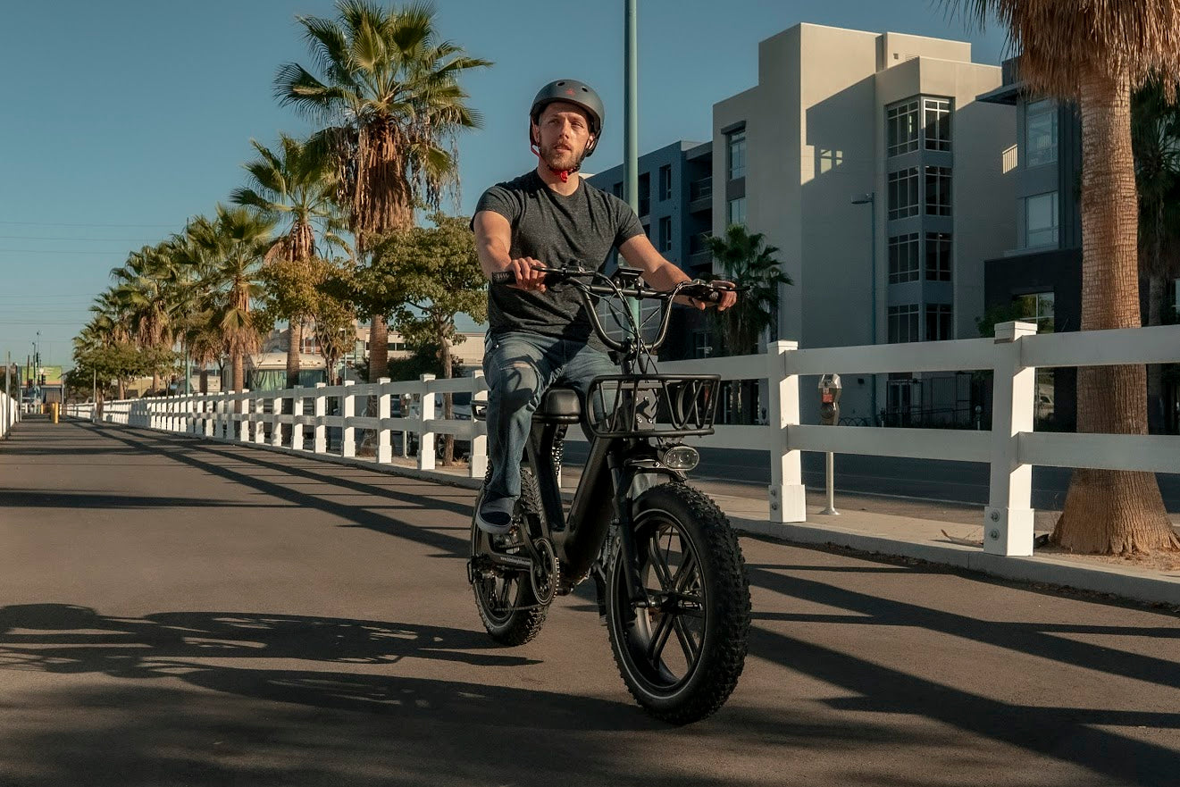 Himiway Escape Pro 750 watt 48v 17.5ah 20" Fat Tire Moped style ebike