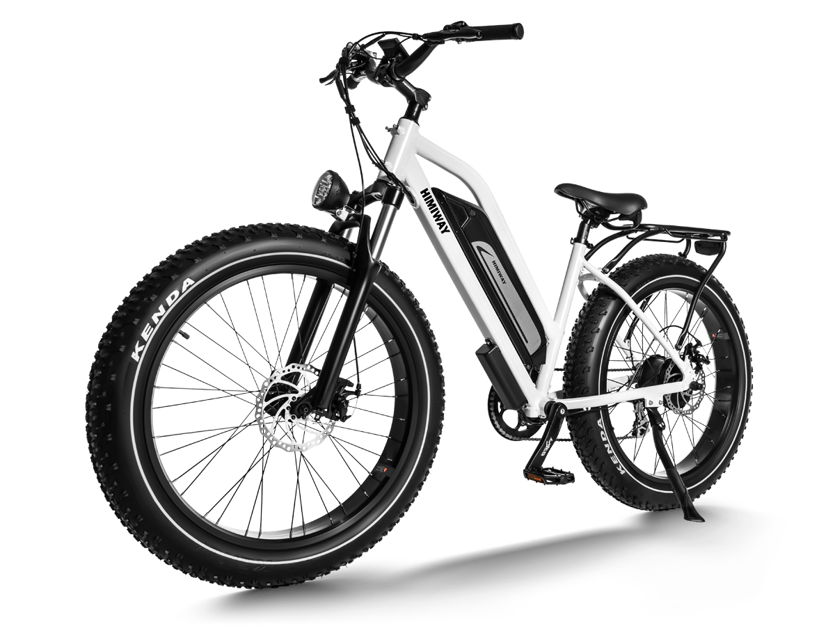 Himiway Cruiser Step-Thru 750 watt 48v 17.5ah Long Range Fat Tire ebike